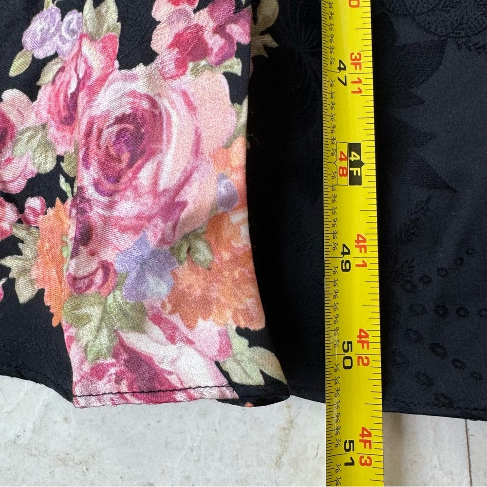 LoveShackFancy Elowen Midi dress floral Silk blend fabric size 0 - Picture 5 of 14